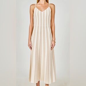 Endless Rose Women’s Lurex Knit Maxi Dress